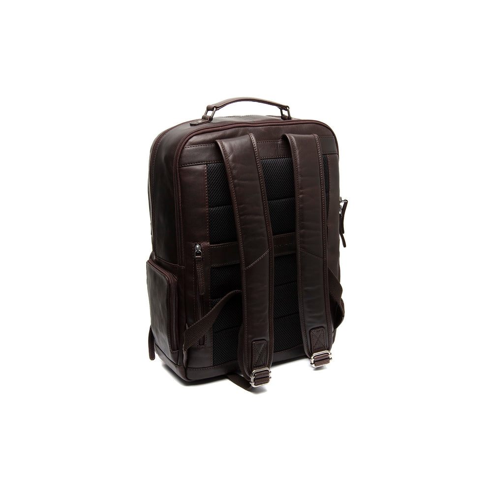 Leder Laptop Rucksack Braun Lennox