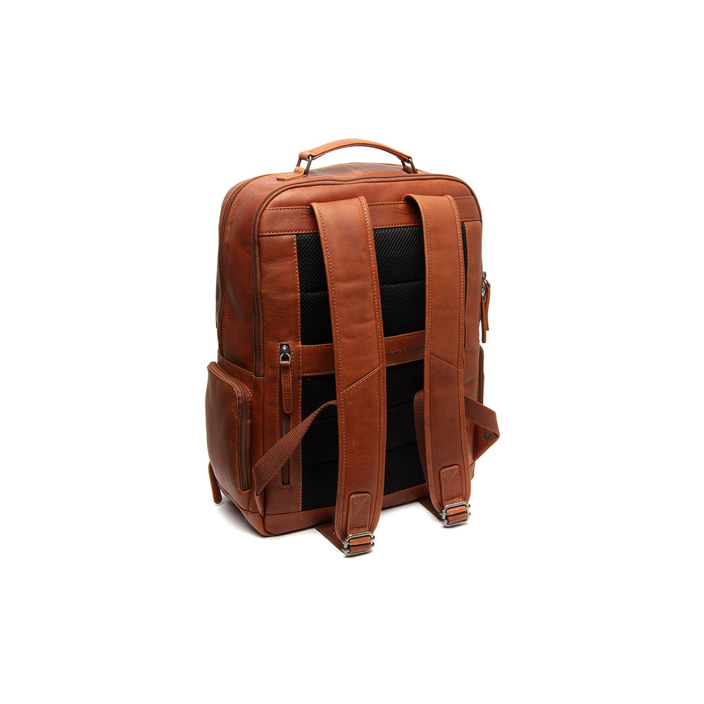 Leather Laptop Backpack Cognac Lennox