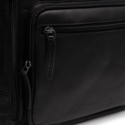 Leather Backpack Black Calden