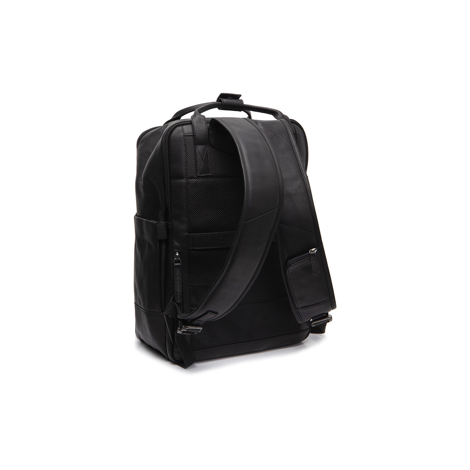 Leather Backpack Black Calden