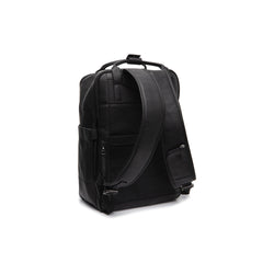 Leather Backpack Black Calden