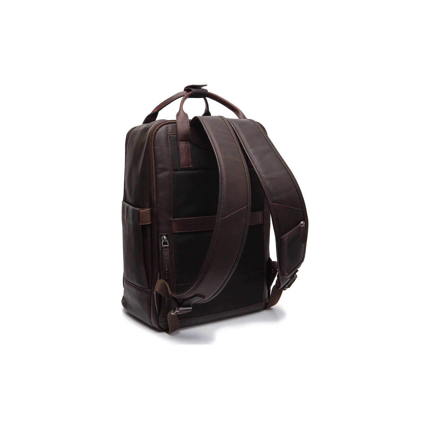 Leather Backpack Brown Calden