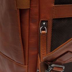 Leather Backpack Cognac Calden