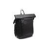 Leather Backpack Black Remo