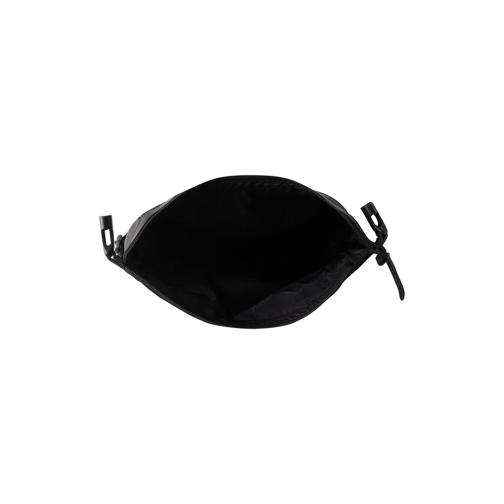 Leather Roll-top Backpack Black Remo