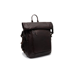 Leather Backpack Brown Remo