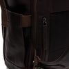 Leather Backpack Brown Remo