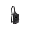 Leather Sling Bag Black Turelle