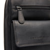 Leather Sling Bag Black Turelle