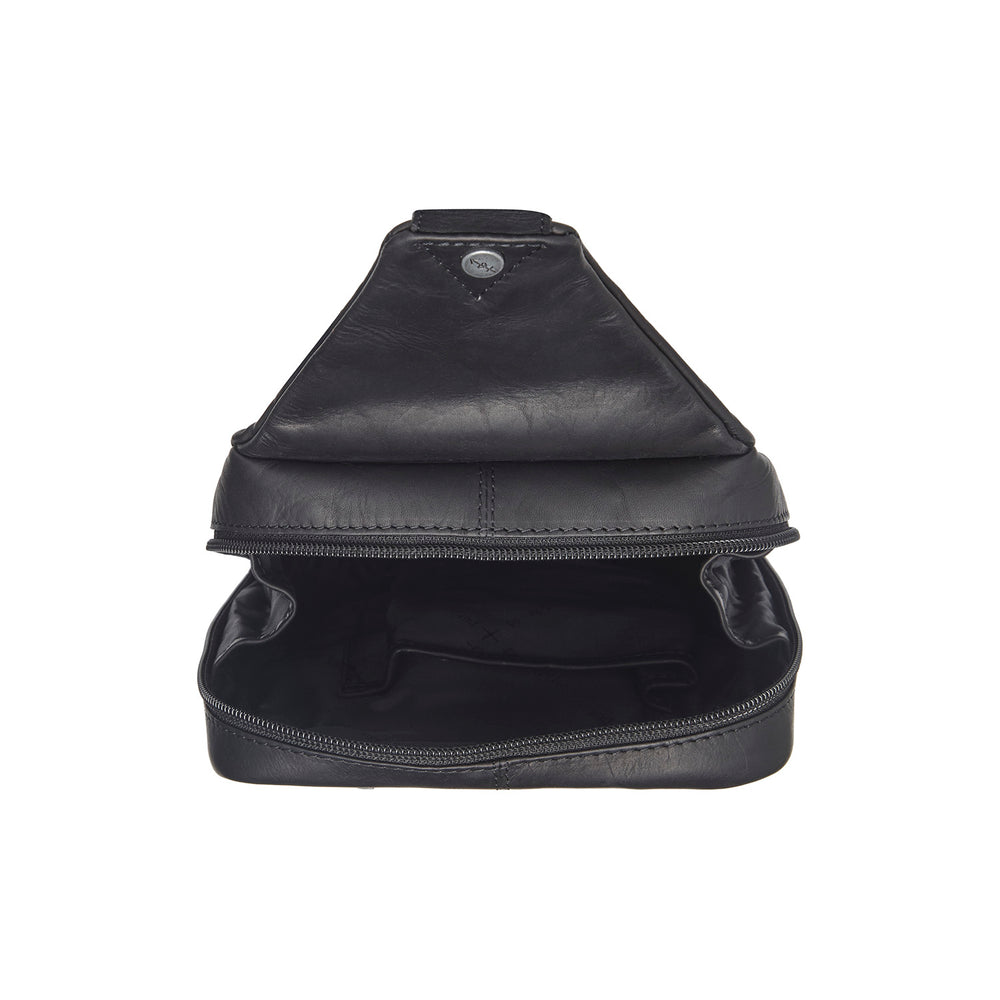Sacoche Holster en Cuir Noir Turelle
