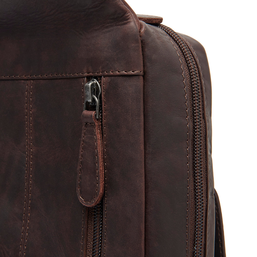 Sacoche Holster en Cuir Marron Turelle