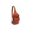 Leather Sling Bag Cognac Turelle
