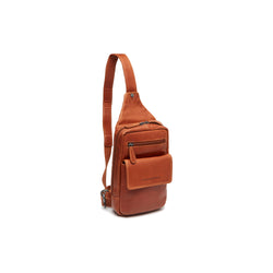 Leather Sling Bag Cognac Turelle