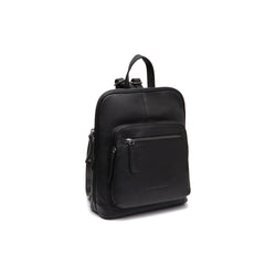 Leather Backpack Black Floran
