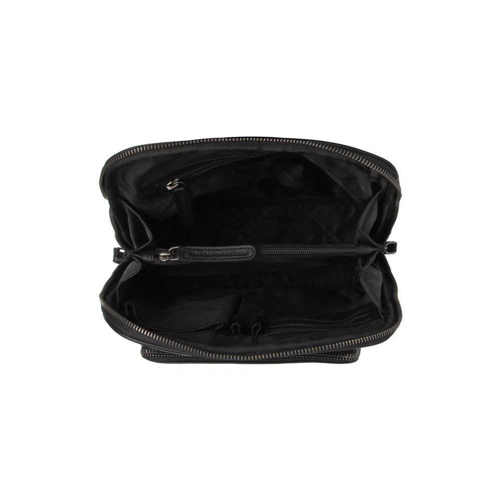 Sac à Dos en Cuir Noir Floran