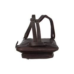 Leather Backpack Brown Floran