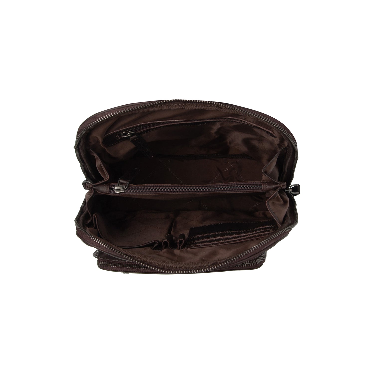 Leather Backpack Brown Floran