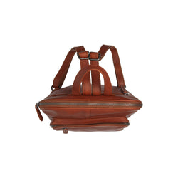 Leather Backpack Cognac Floran