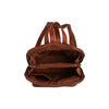 Leather Backpack Cognac Floran