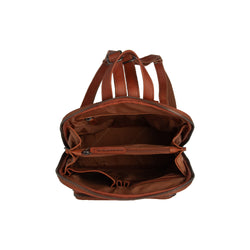 Leather Backpack Cognac Floran