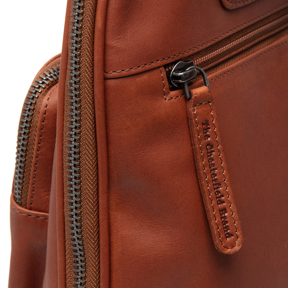 Sac à Dos en Cuir Cognac Floran