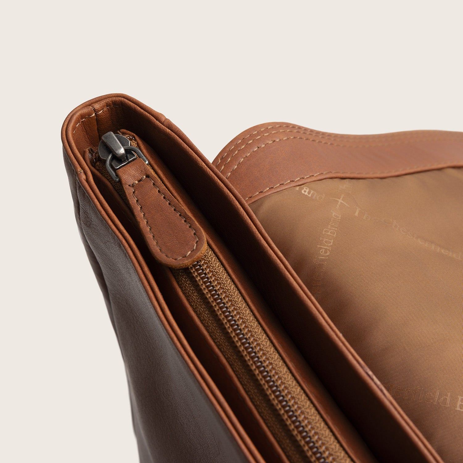 Leder Laptop Rucksack Cognac Farrow