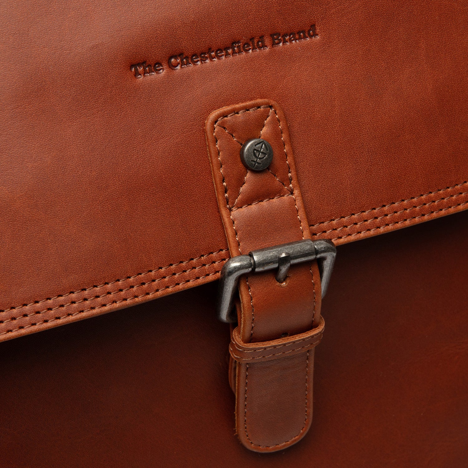 Sac à Dos en Cuir Cognac Farrow