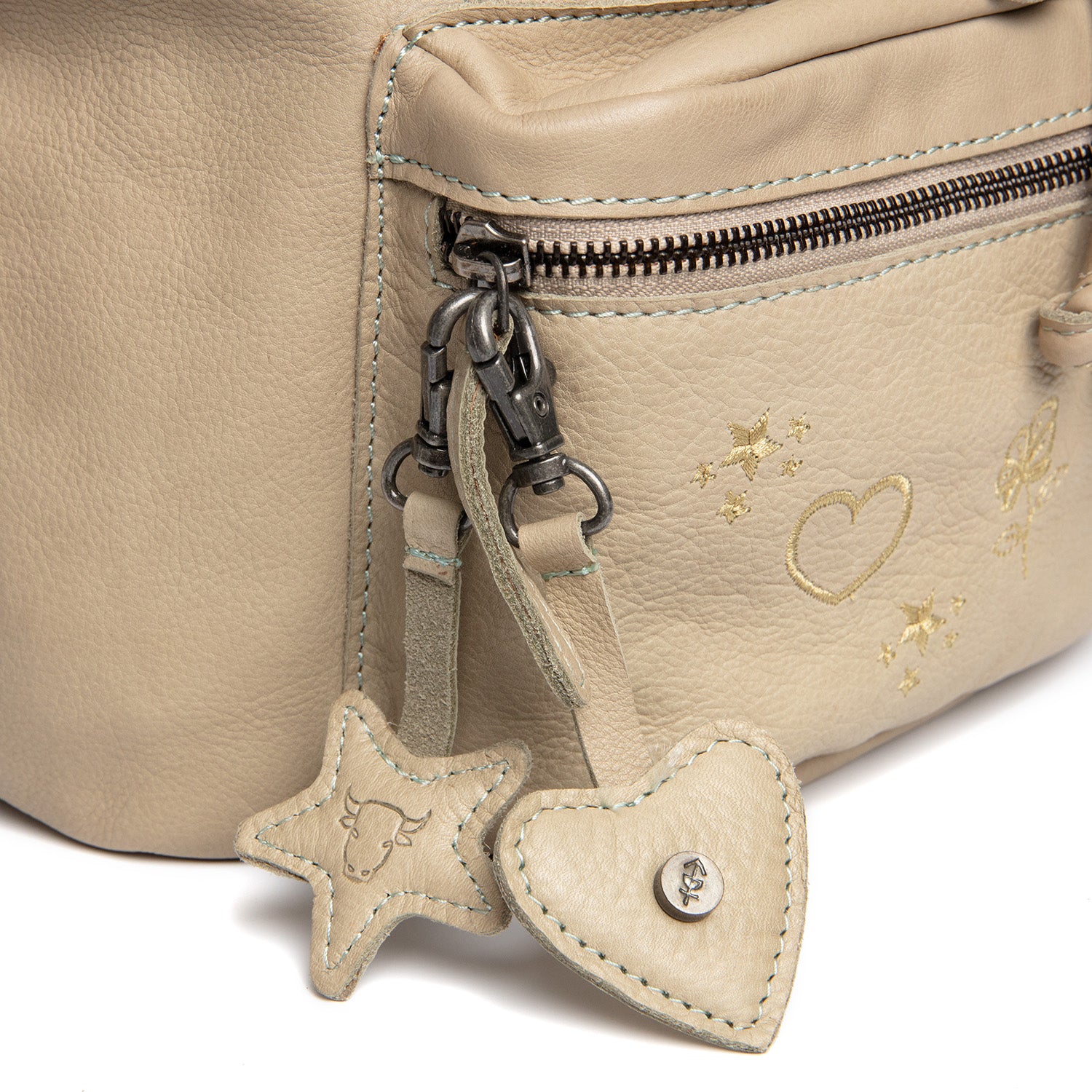 Leder Rucksack Meeres Grün Westwick