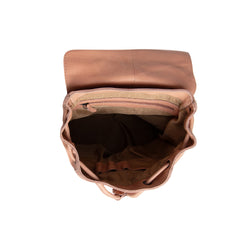 Sac à Dos en Cuir Rose Vintage Westwick