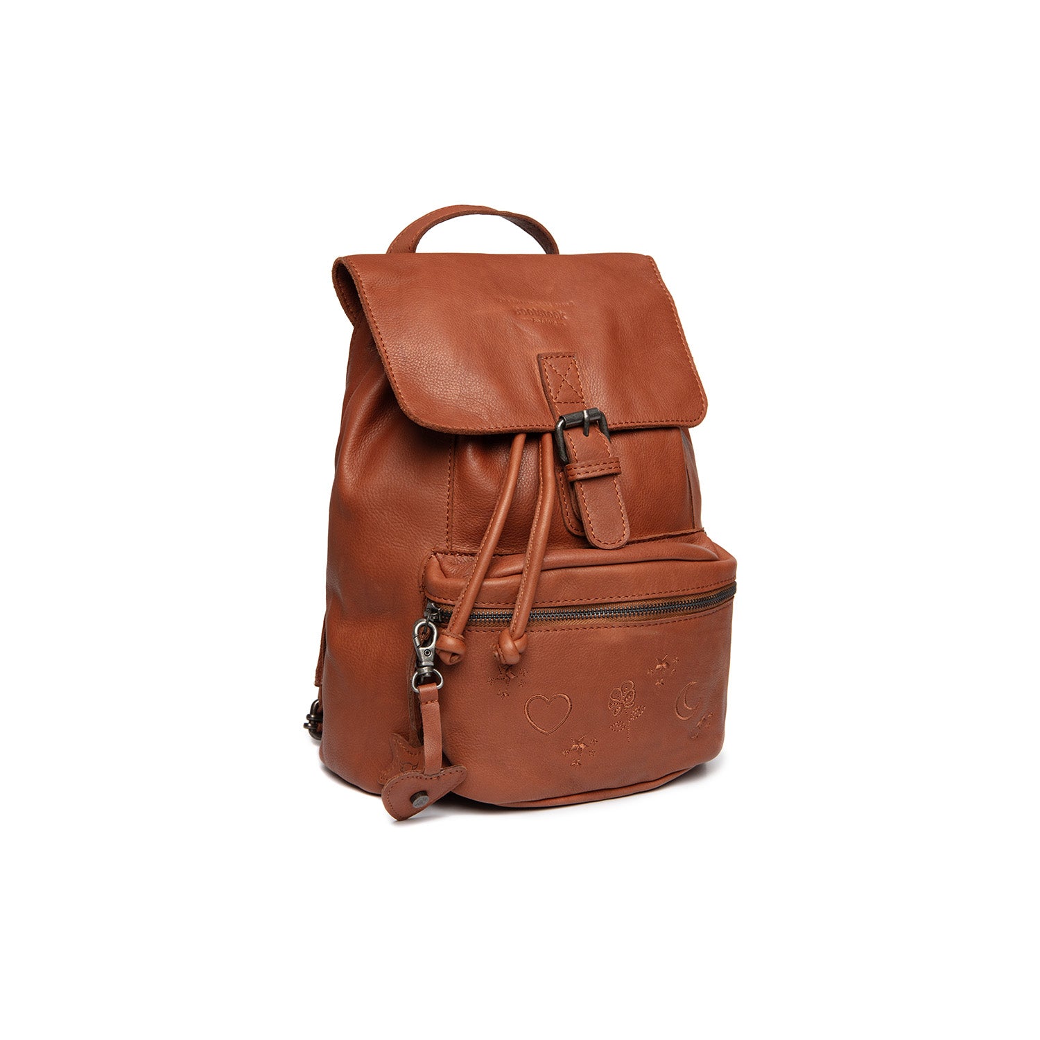 Leder Rucksack Cognac Westwick