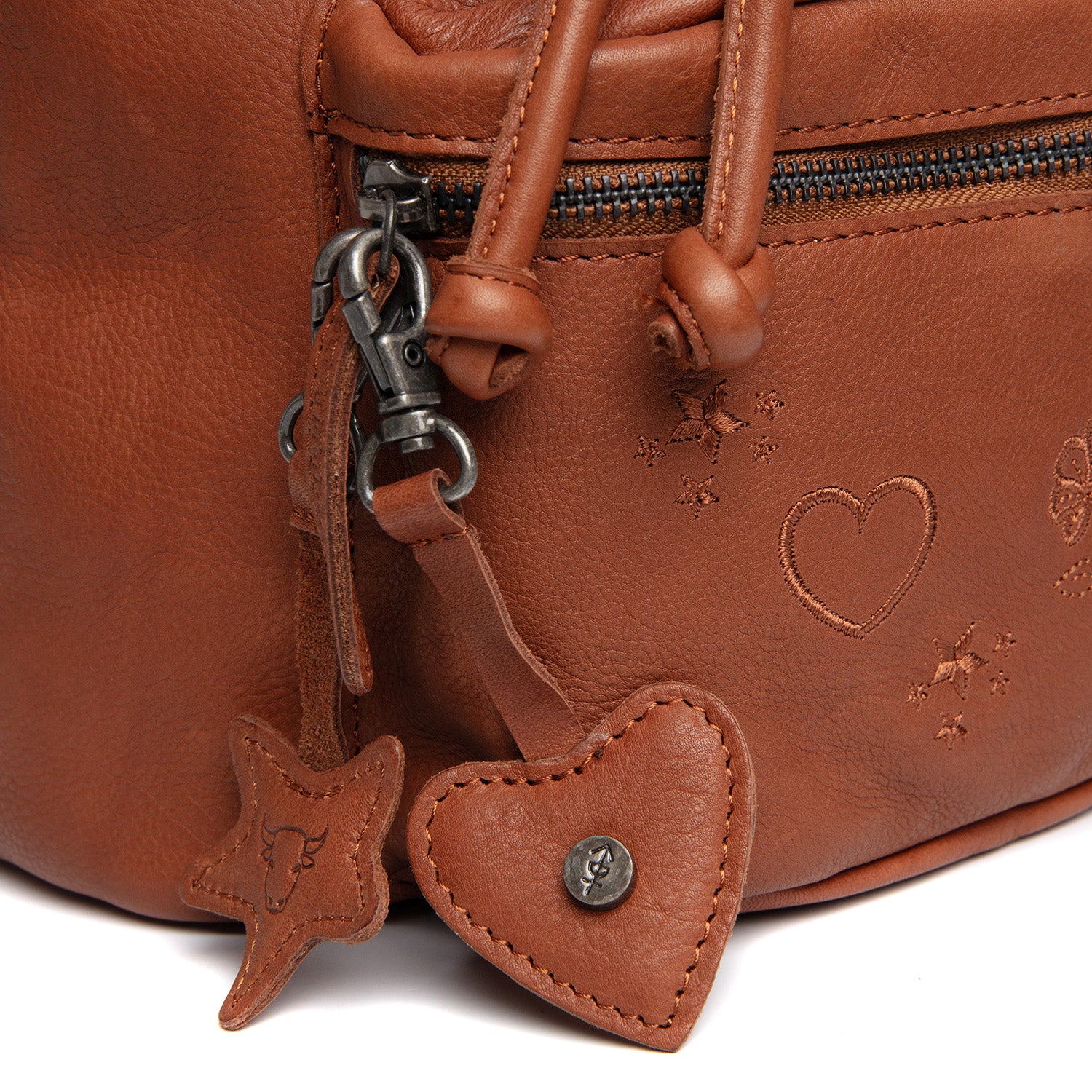 Leder Rucksack Cognac Westwick