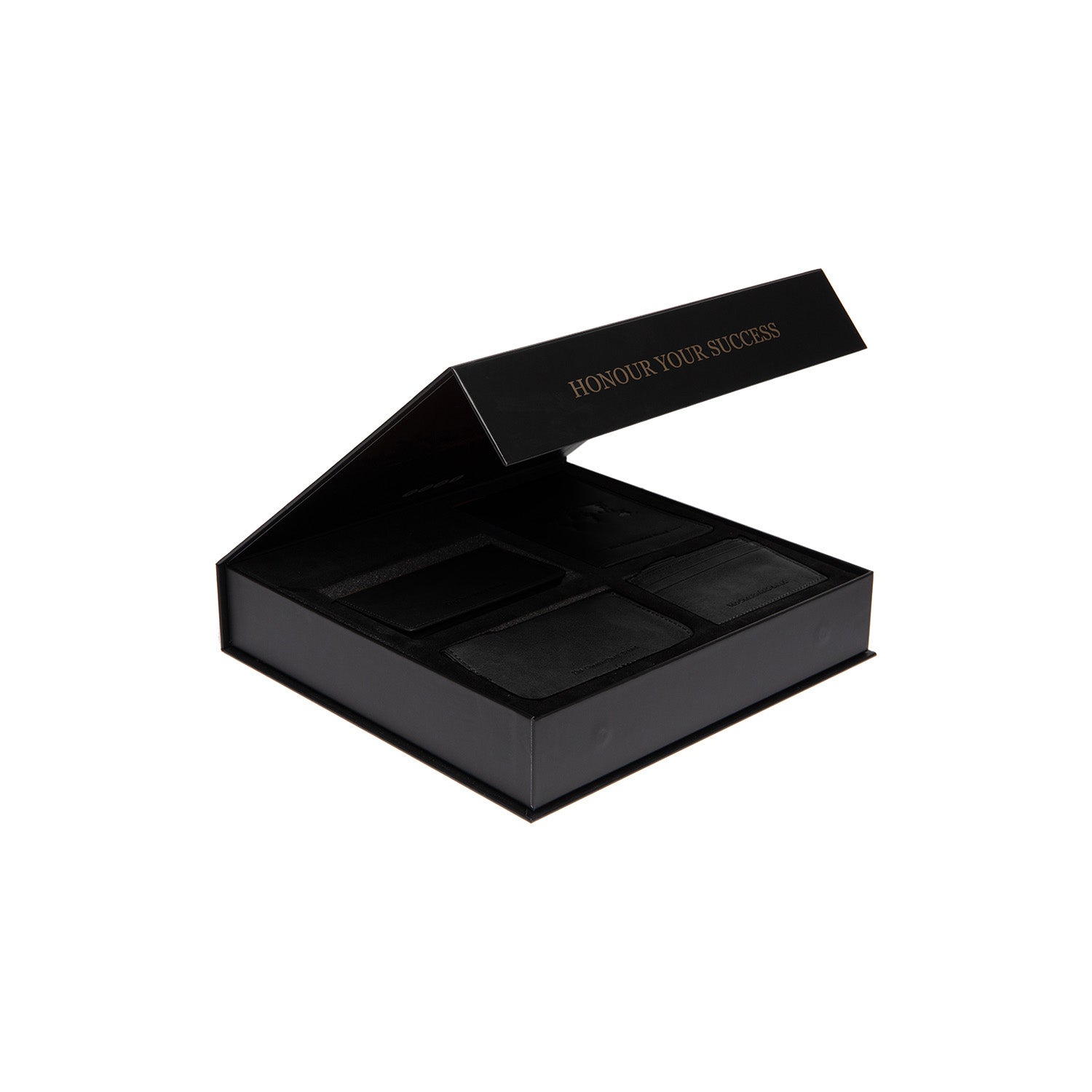 Geschenkset Leder Portemonnaie Braun Sorraia