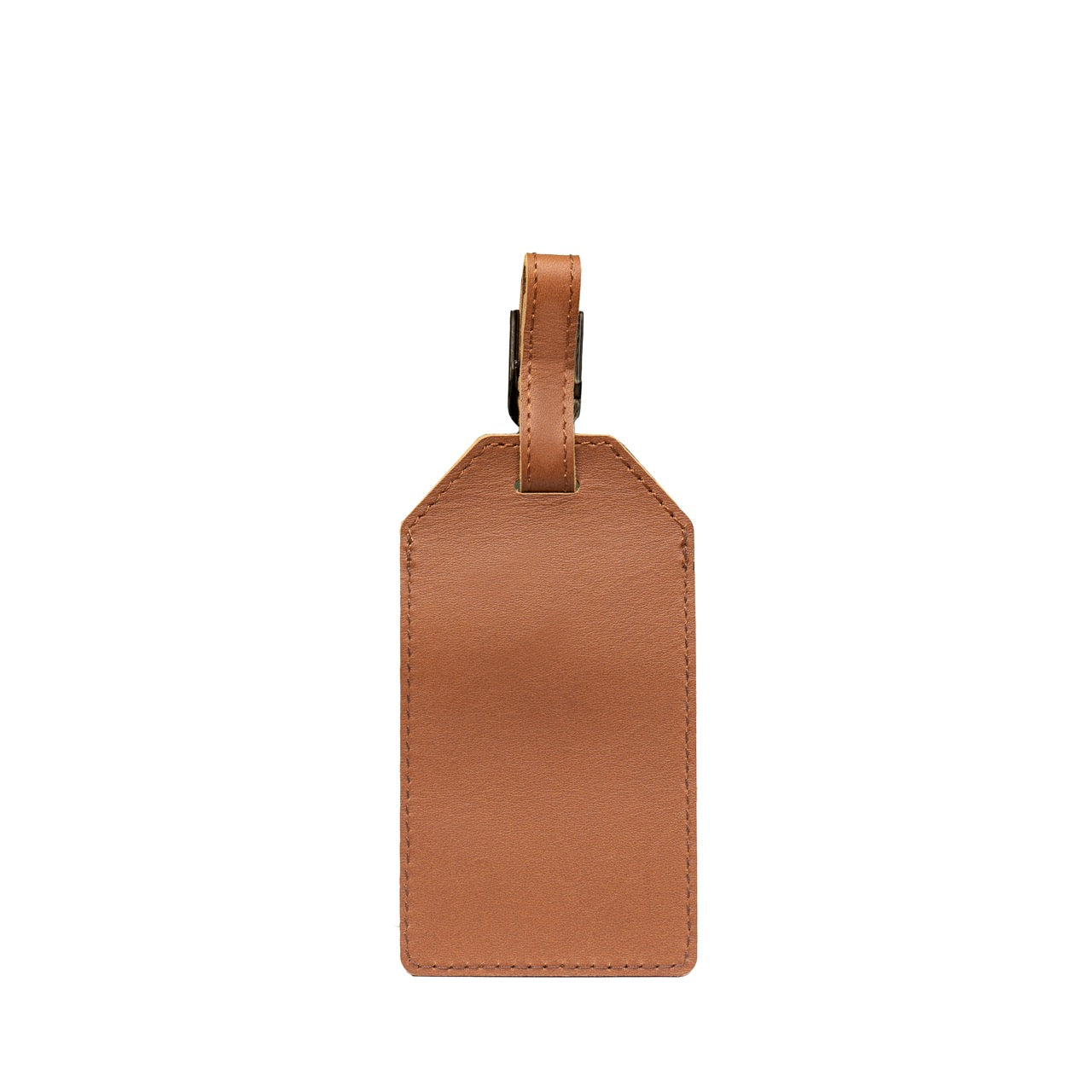 Leder Kofferanhänger Cognac