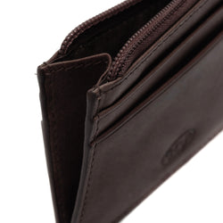 Leder Kartenetui Braun