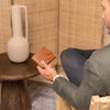 Leder Portemonnaie Cognac Curtis