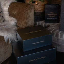 Giftset Leren Toilettas Bruin Stacey met Rituals Doucheschuim