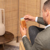 Leather Card Holder Cognac Leipzig