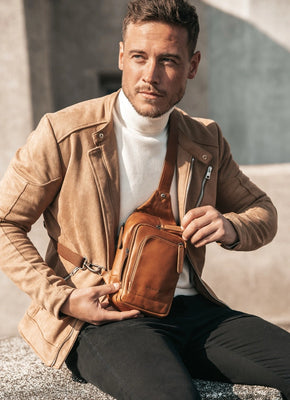 Leather bags for men sale