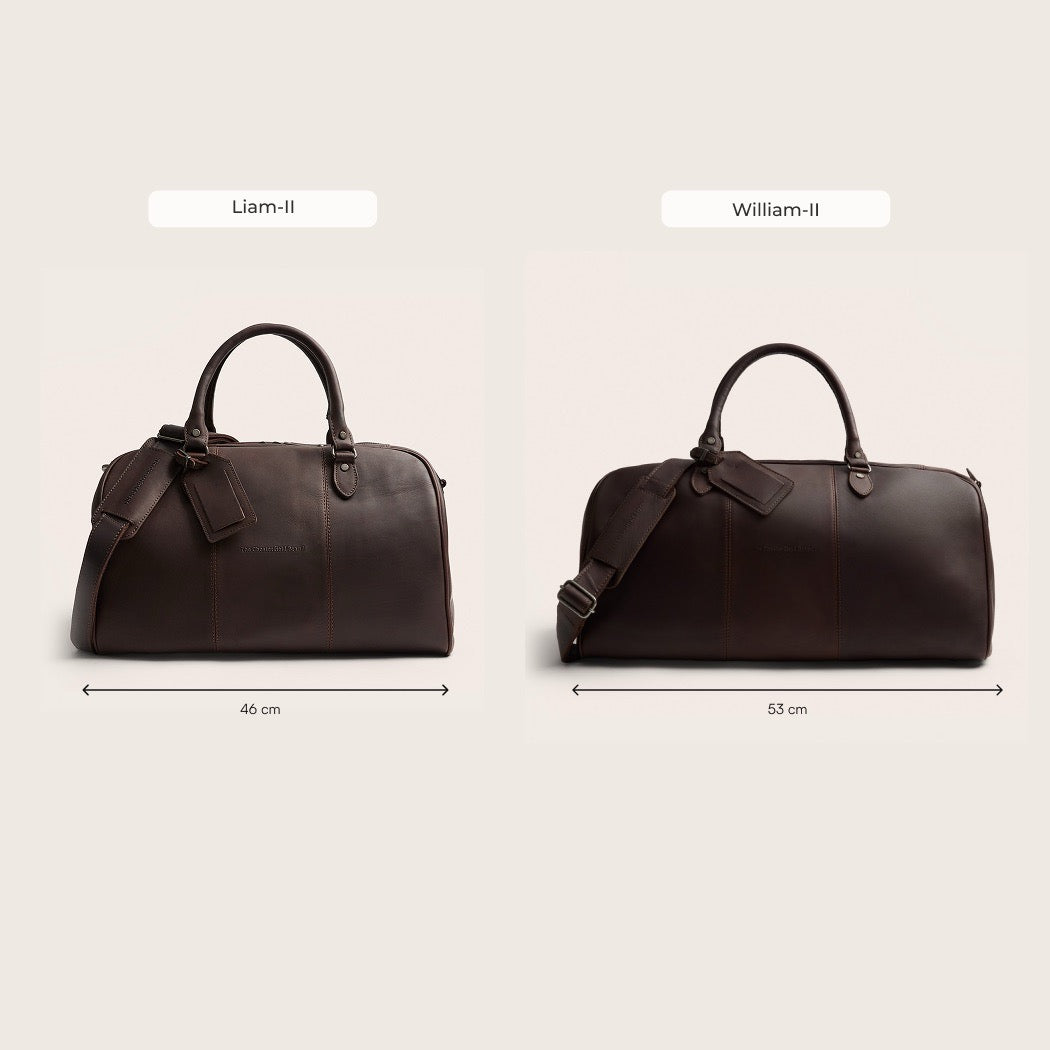 Leder Weekender Braun William-II