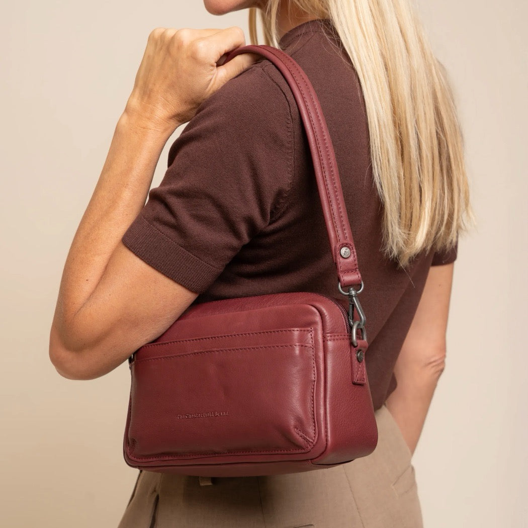 Sac Porté Épaule en Cuir Baie Liora