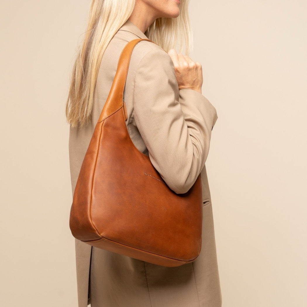 Sac Cabas en Cuir Cognac Neya