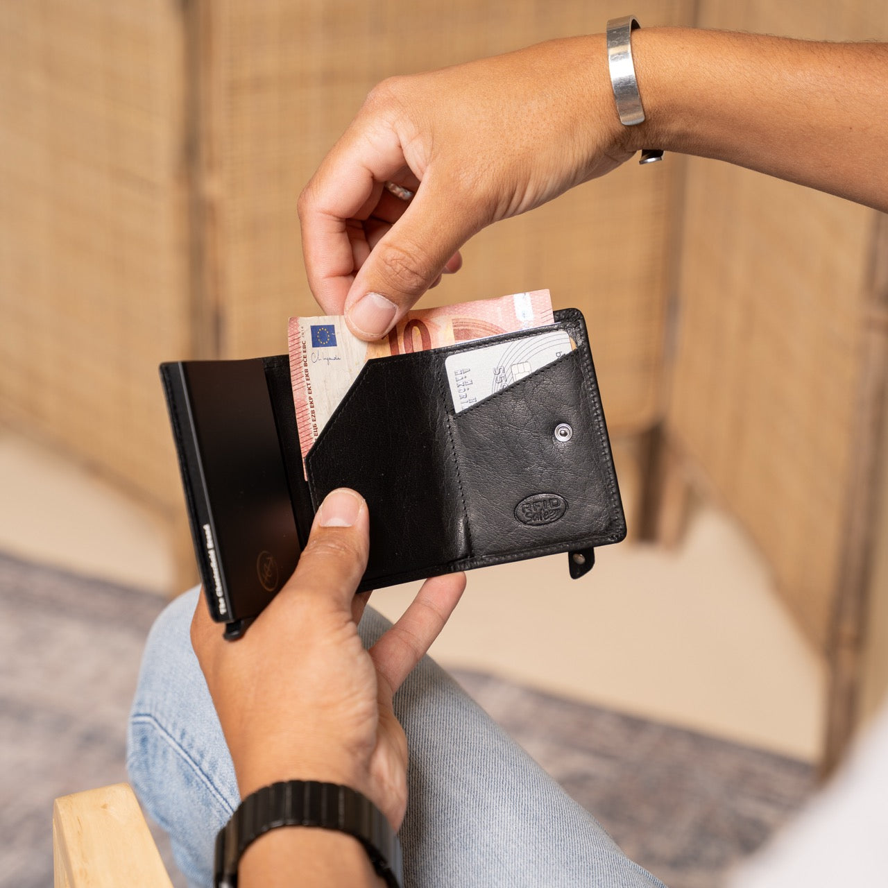 BLVCK PARIS Padded Wallet 黒 CLASSIC ZIPPED WALLET – Blvck Paris - Japan