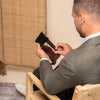 Leather Card Holder Brown Portland