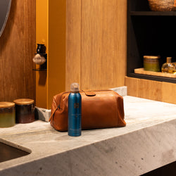 Leren Toilettas Cognac Vince