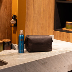 Leren Toilettas Bruin Westport