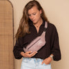 Leren Heuptas Lavendel Lila Severo