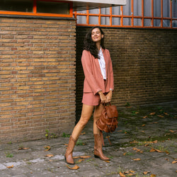 Sac à Dos en Cuir Cognac Westwick