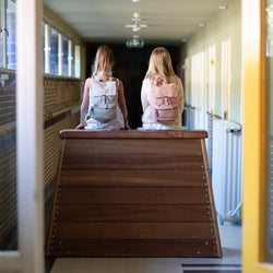 Sac à Dos en Cuir Vert Océan Westwick