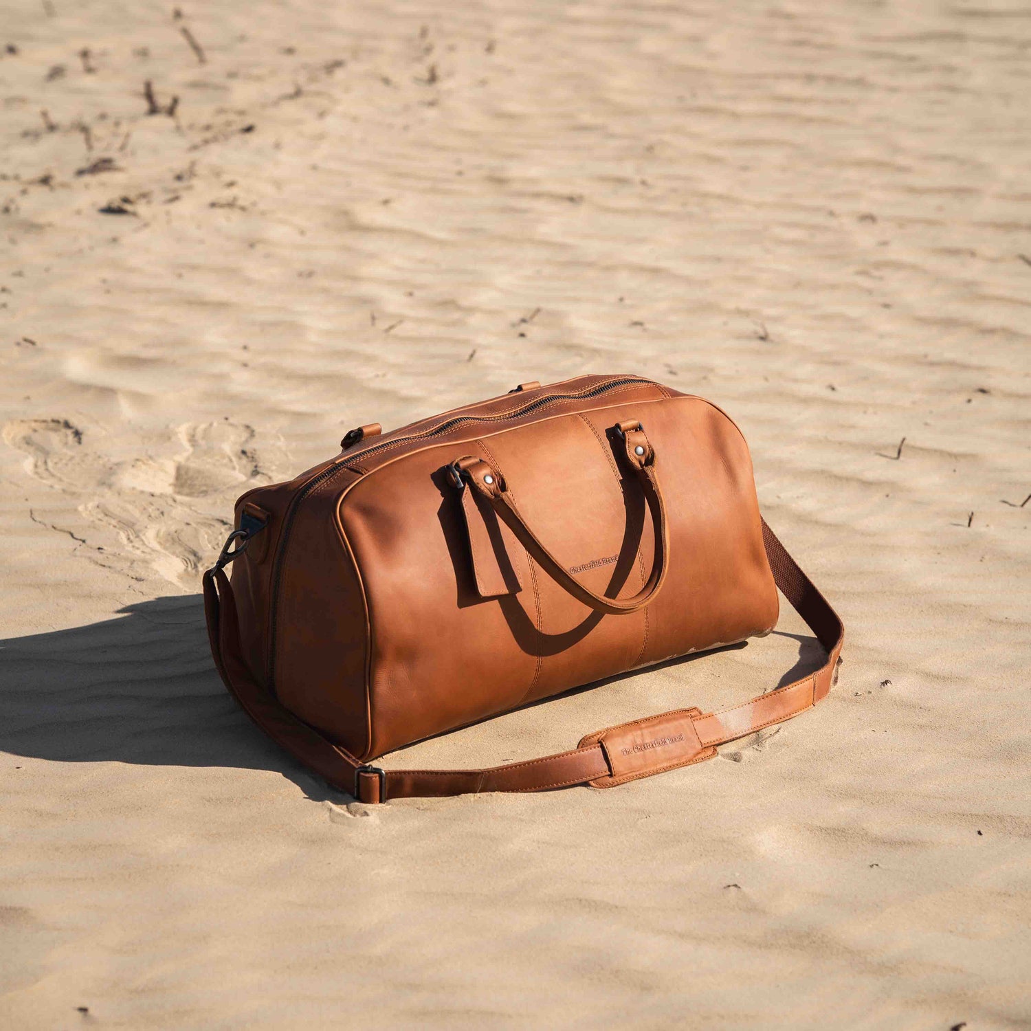 Leder Reisetasche Cognac William