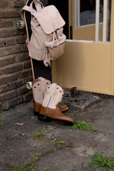 Bootstock Cowboy Boot Lily Creme Teens